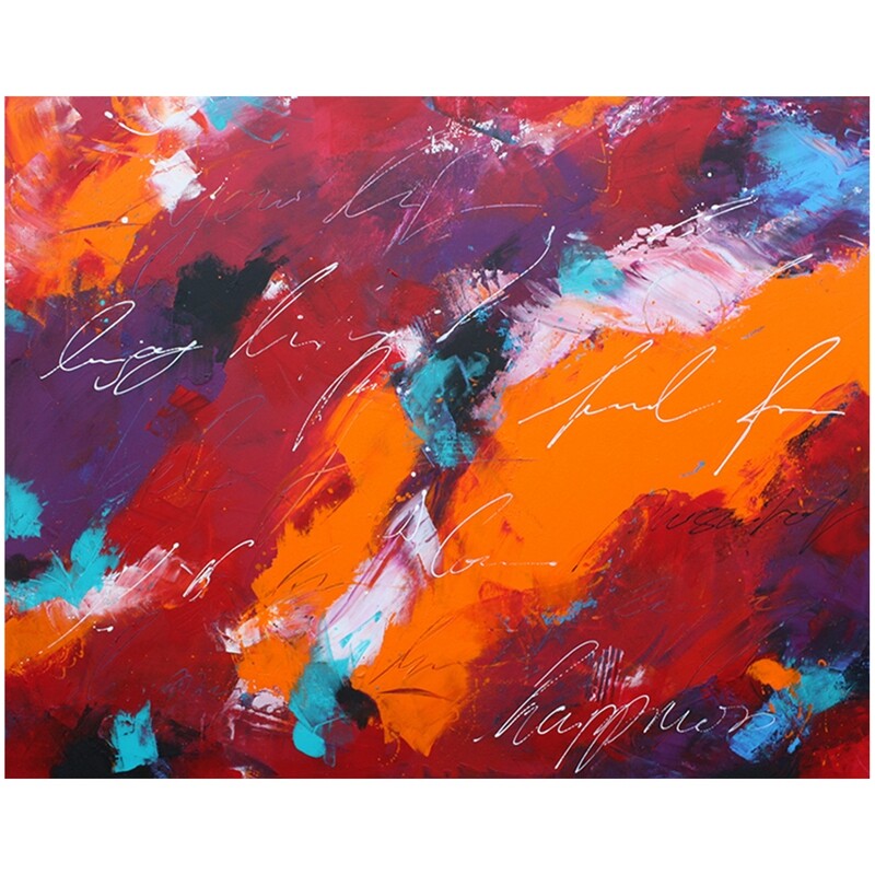 Bild abstrakt 100x80 cm