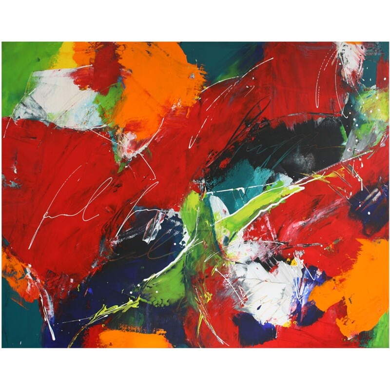 Bild abstrakt 100x80 cm