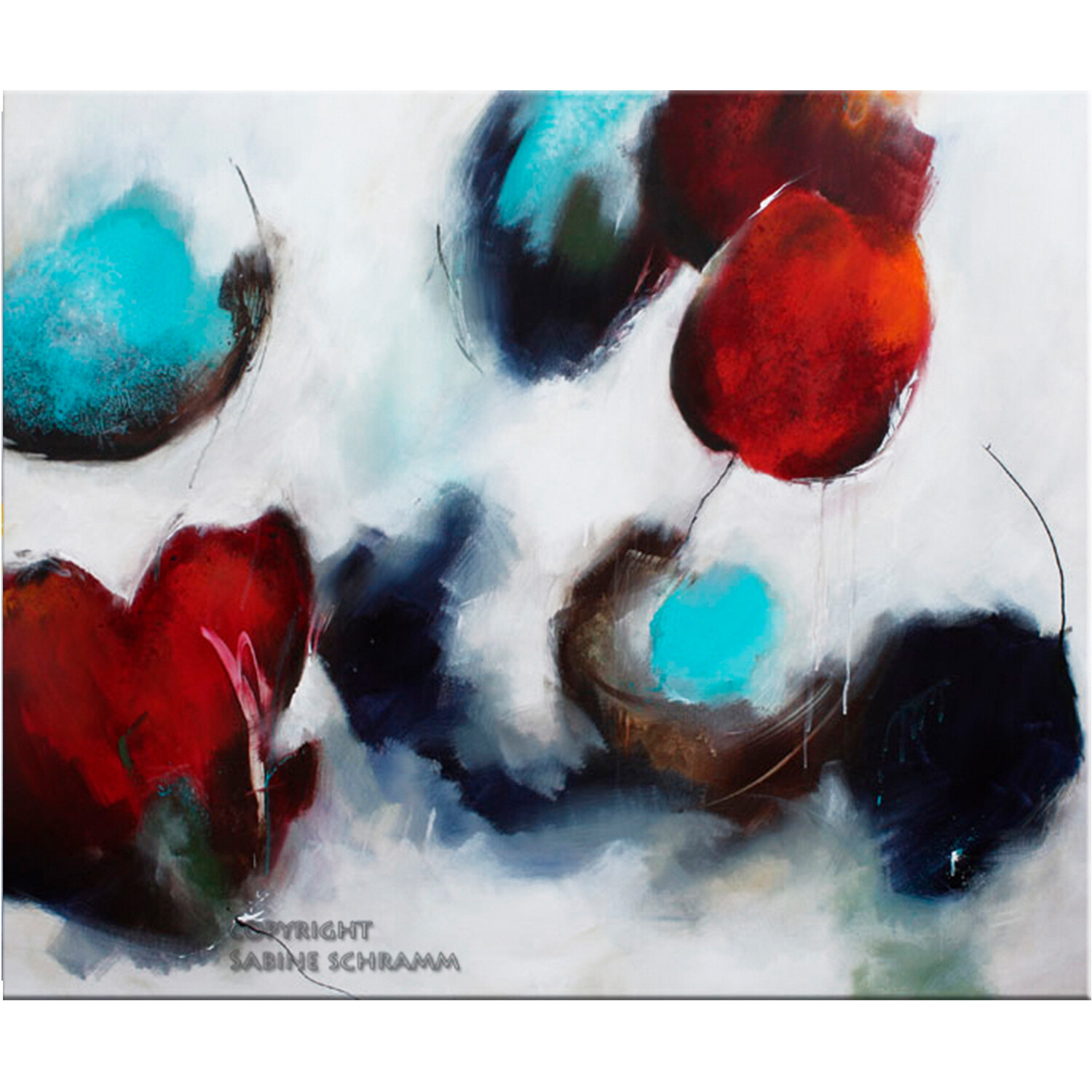 Bild abstrakt 120x100 cm