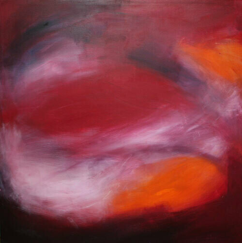 Bild abstrakt Original 80x80 cm