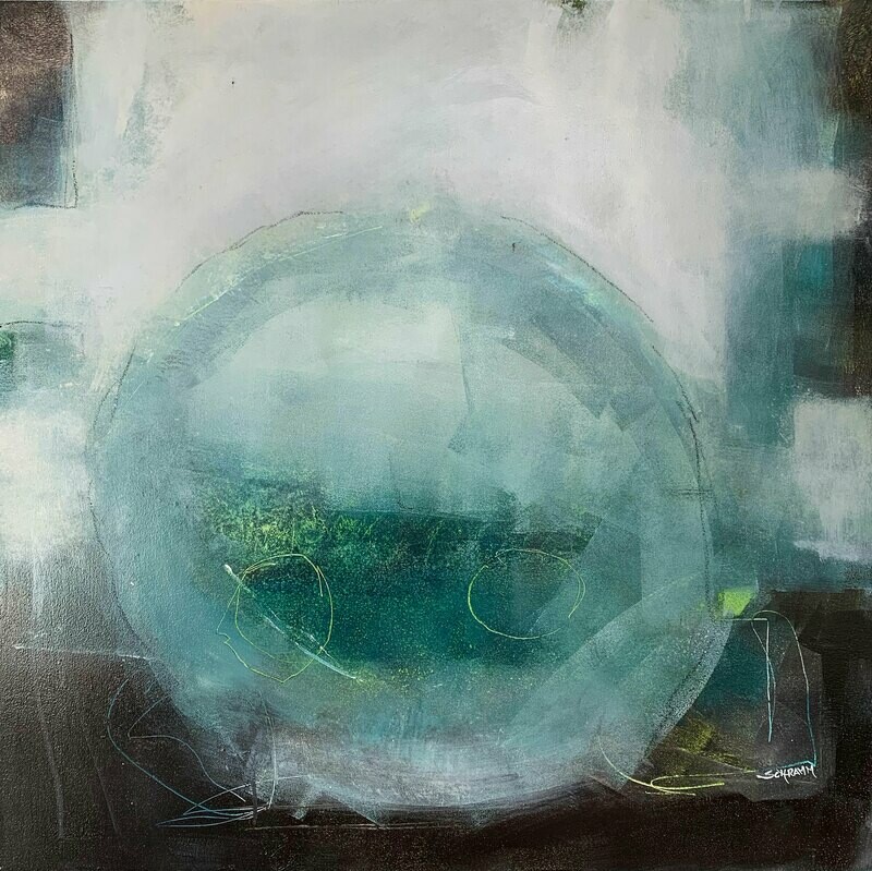 Bild abstrakt 70×70 cm mit Kunstharzveredelung Bild abstrakt 70×70 cm mit Kunstharzveredelung