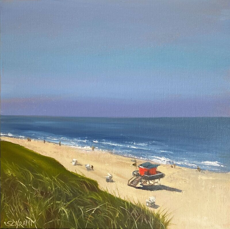 Sylt Westerland Original Bild 25x25 cm Sylt Westerland Original Bild 25x25 cm
