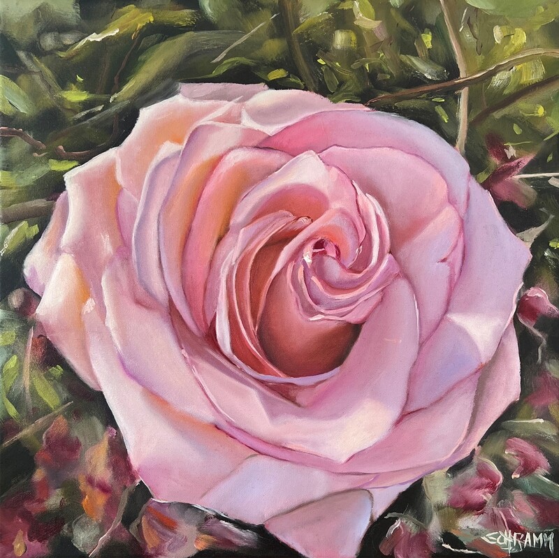 Bild Rose Original Rosenblüte Blumenbild 30x30 cm Bild Rose Original Rosenblüte Blumenbild 30x30 cm