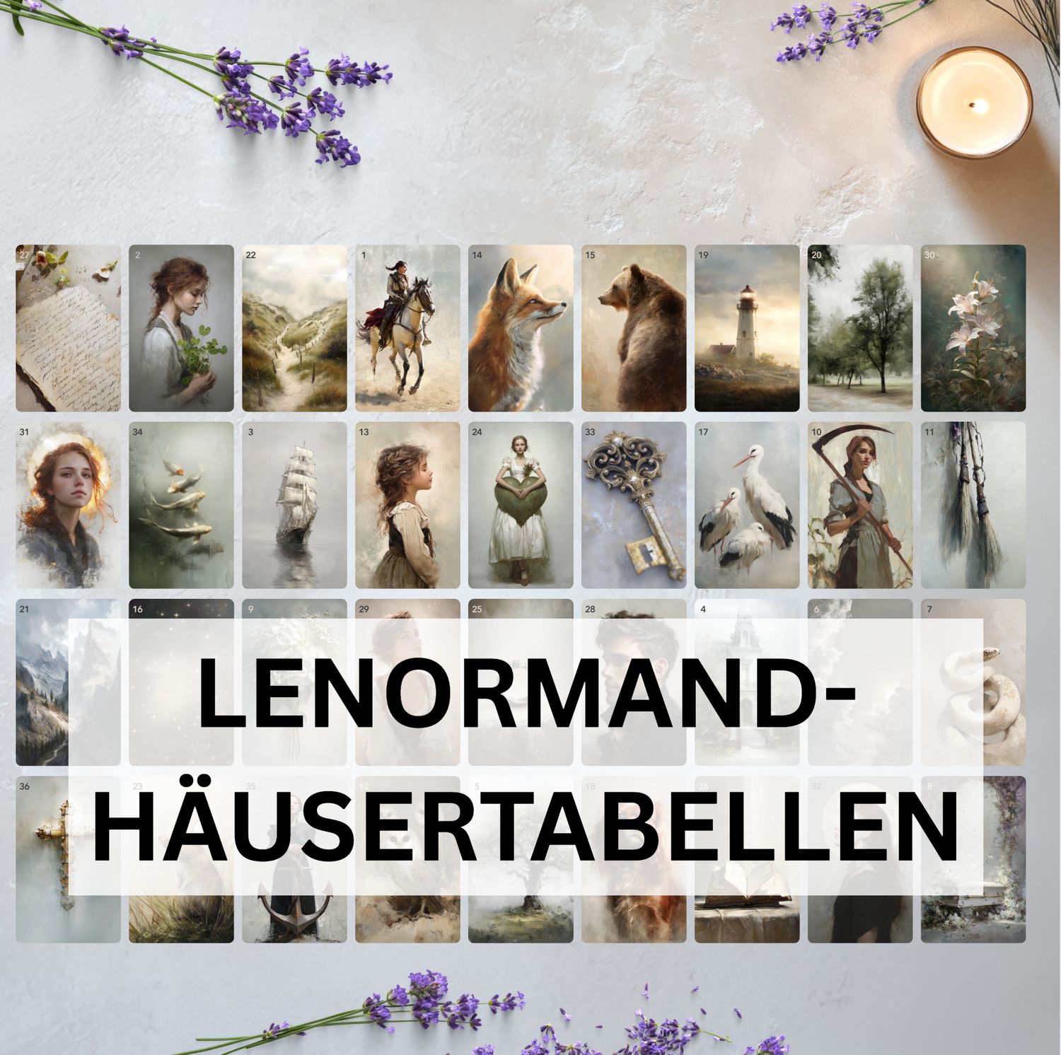 Lenormand-Häusertabellen - Gratis-pdf-Download Lenormand-Häusertabellen - Gratis-pdf-Download