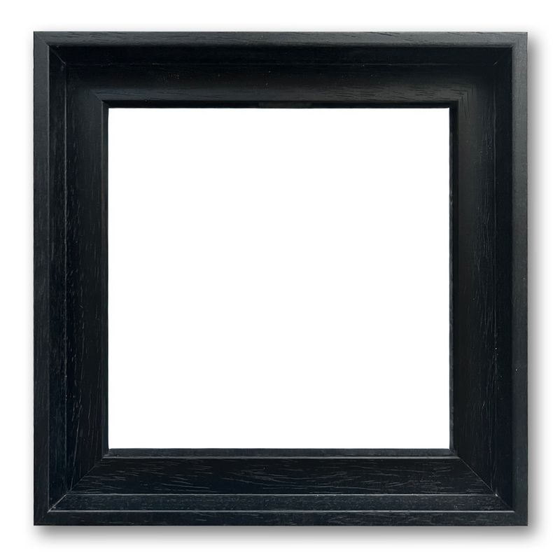 Schattenfugenrahmen | schwarz Schattenfugenrahmen | schwarz