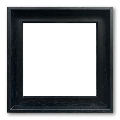 Schattenfugenrahmen | schwarz