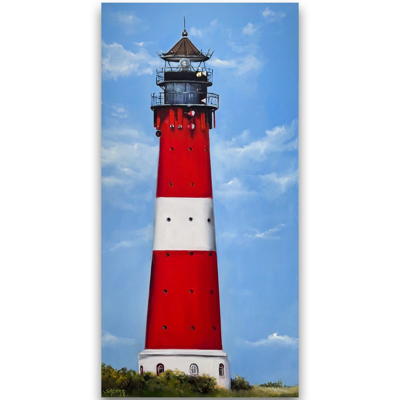 Sylt Leuchtturm Hörnum 40x80 cm