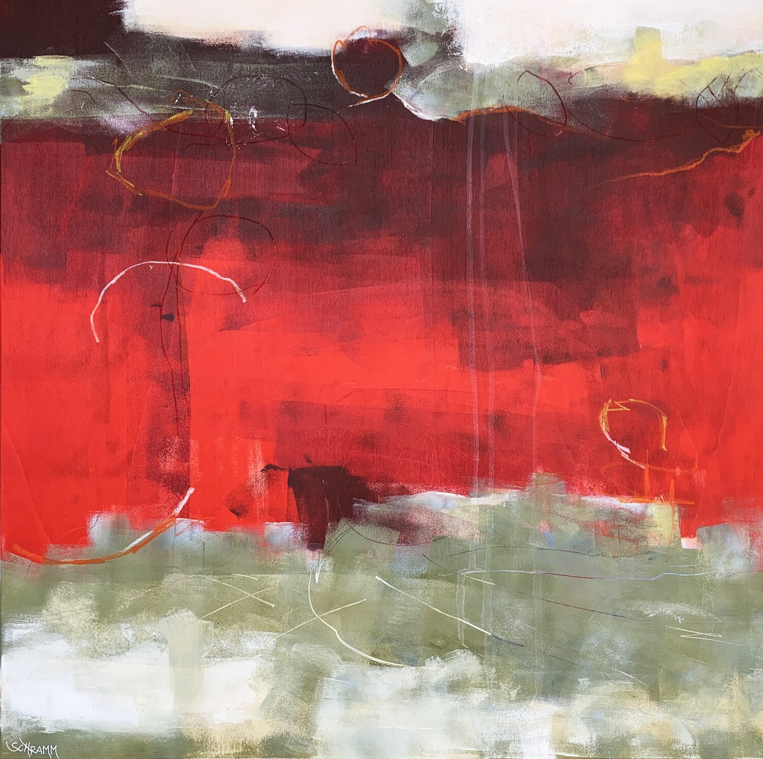 Bild abstrakt 70×70 cm mit Kunstharzveredelung Bild abstrakt 70×70 cm mit Kunstharzveredelung