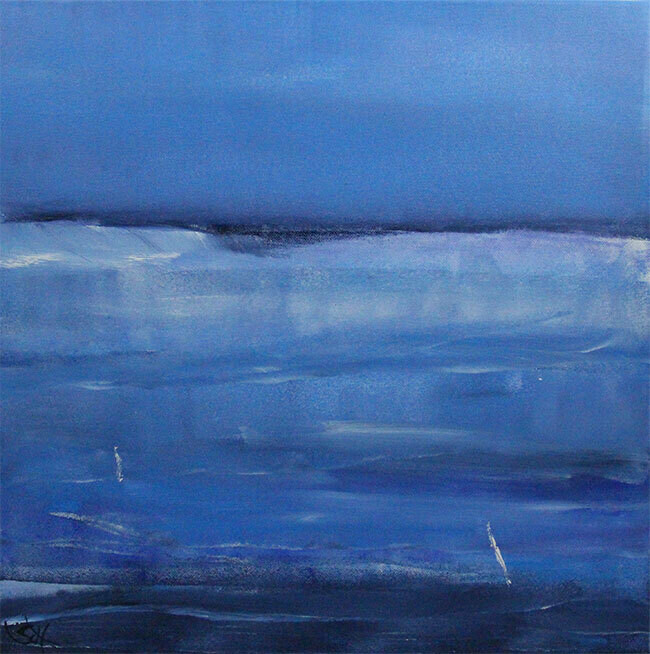 Bild abstrakt 40x40 cm