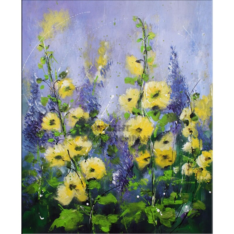 Bild Blumen Blüten 50x60 cm