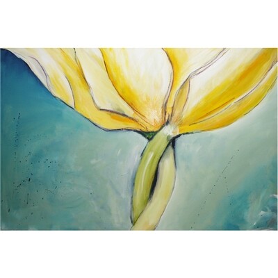 Bild Blume Original Blumenbild 100x70 cm