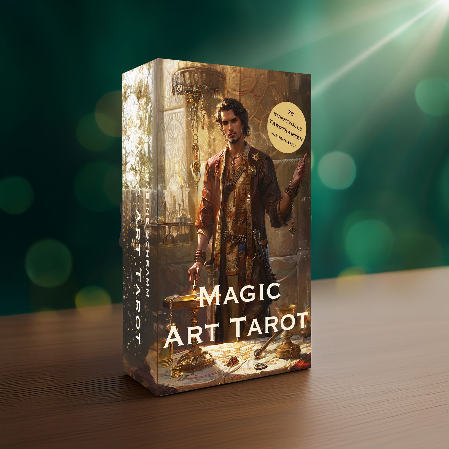 TAROT „Magic Art Tarot“ Kartendeck 78 Tarotkarten + 8 Legungskarten + digitales Begleitheft TAROT „Magic Art Tarot“ Kartendeck 78 Tarotkarten + 8 Legungskarten + digitales Begleitheft