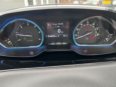 Peugeot 208 Premium Speedo cockpit with Colour display + blue led halo lighting - Exclusive