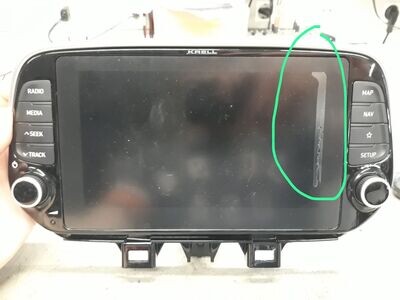Hyundai Tuscon LCD + touchscreen display REPAIR 96560D7811ZL5