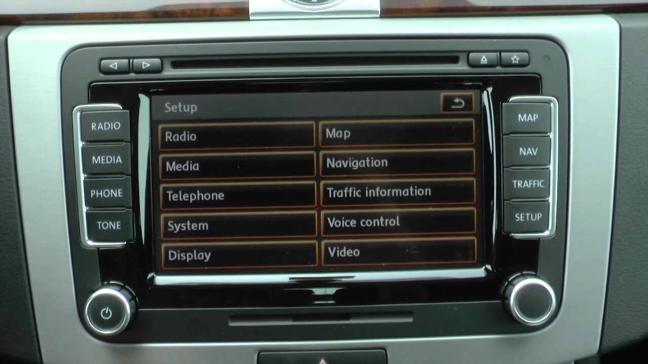 VW CC touchscreen repair