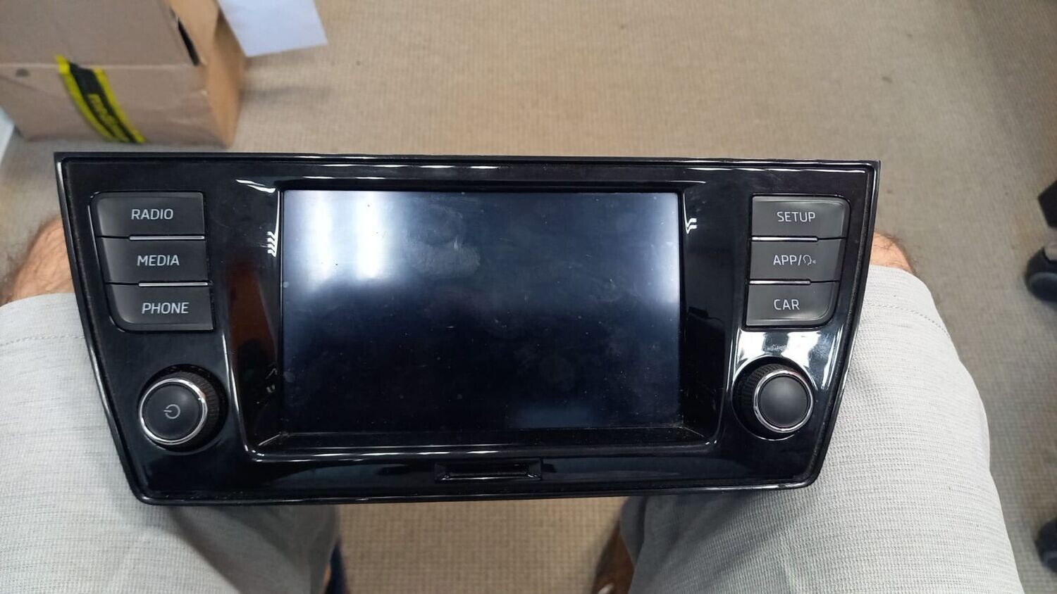 Skoda Fabia touchscreen repair 6V0035871H / 6VO 035 871 H