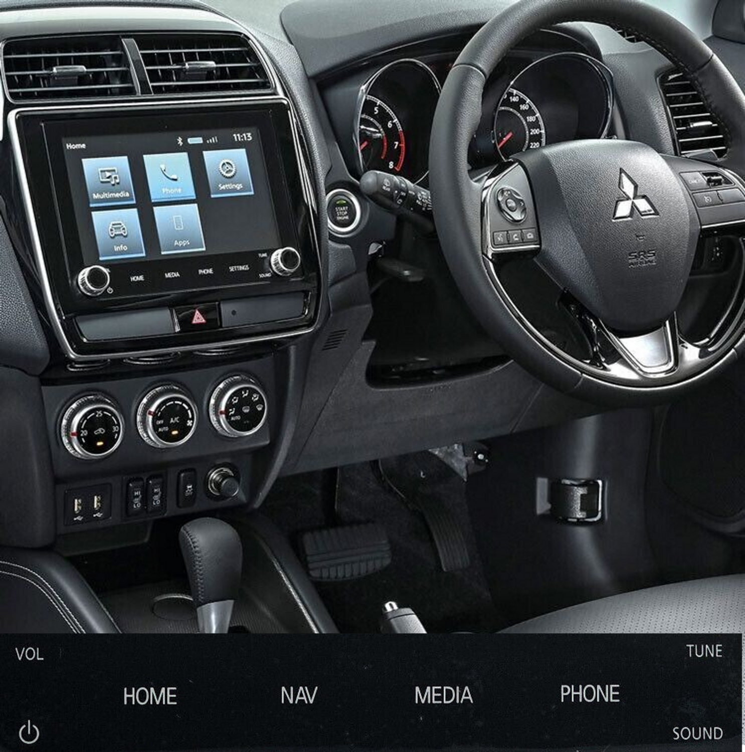 Mitsubishi ASX touch screen repair 2018-2021 Navigation version