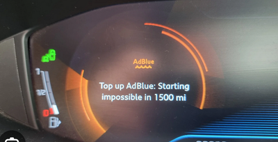 Peugeot / Citroen / Vauxhall / DS - AdBlue starting impossible - Reseting of counter