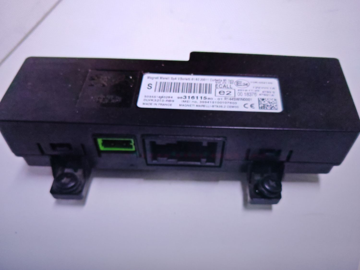 BTA module for Peugeot  Part number 9831611580  