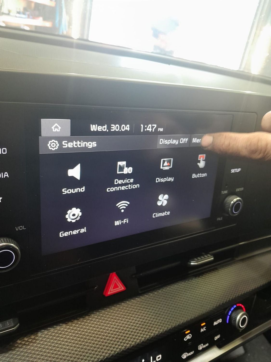 KIA SPORTAGE KIA NIRO LCD + touchscreen display REPAIR 2020-2024 96525-P1010WK