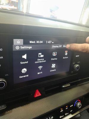 KIA SPORTAGE KIA NIRO LCD + touchscreen display REPAIR 2020-2024 96525-P1010WK