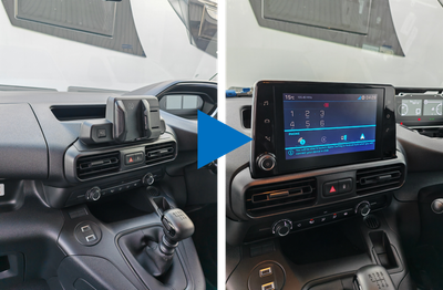 Toyota Proace City (K9) Van  genuine touchscreen system upgrade with Apple CarPlay Car play + Android Auto
