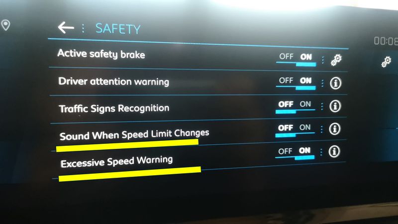 Peugeot, Citroen, Vauxhall, DS - Sound When Speed Limit Changes - Remote deactivation service 2024+