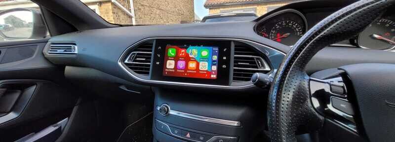 Peugeot 308 2013-17 Apple CarPlay Car Play+ Android Auto upgrade kit with Dab