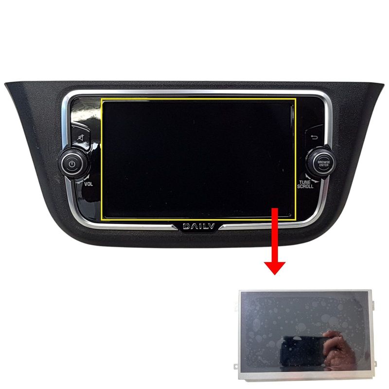 Iveco Daily 2019-2023 touchscreen repair NIS