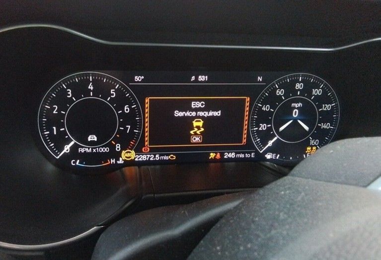 Ford Mustang Instrument cluster LCD display REPAIR S550 2018 MY