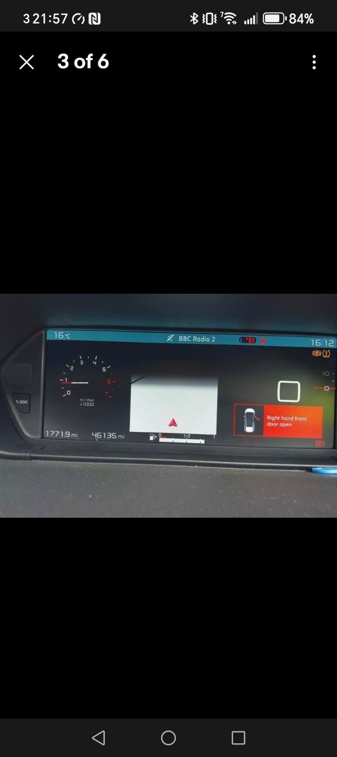 Citroen C4 Picasso / C4 Spacetourer colour speedometer replacement part