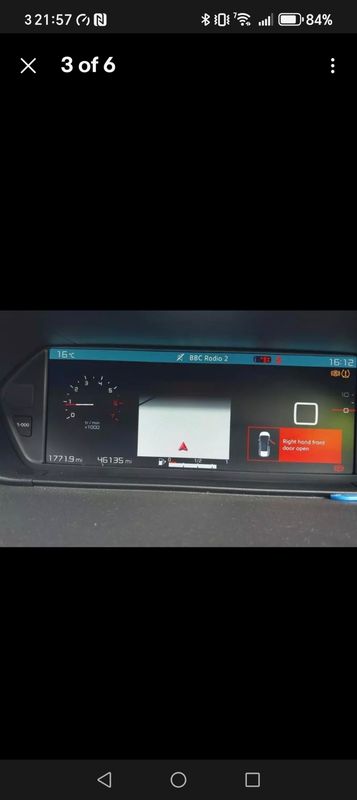 Citroen C4 Picasso / C4 Spacetourer colour speedometer replacement part
