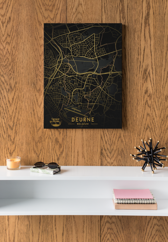 Canvas - Deurne - 2100 - Zwart/Goud