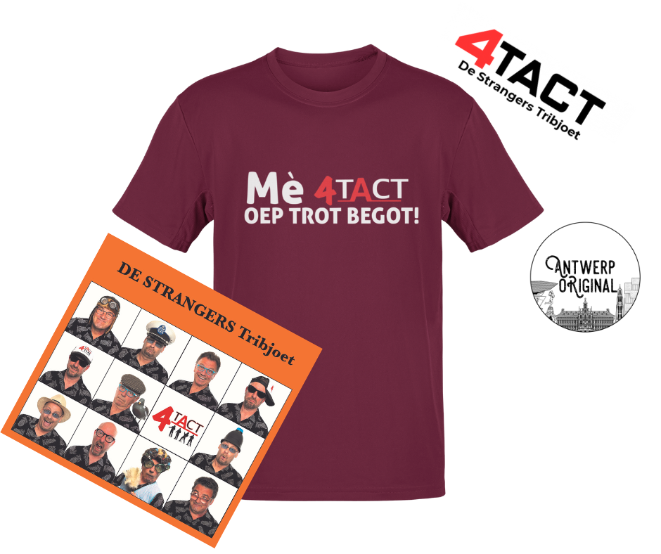 T shirt - Mè 4TACT oep trot begot!