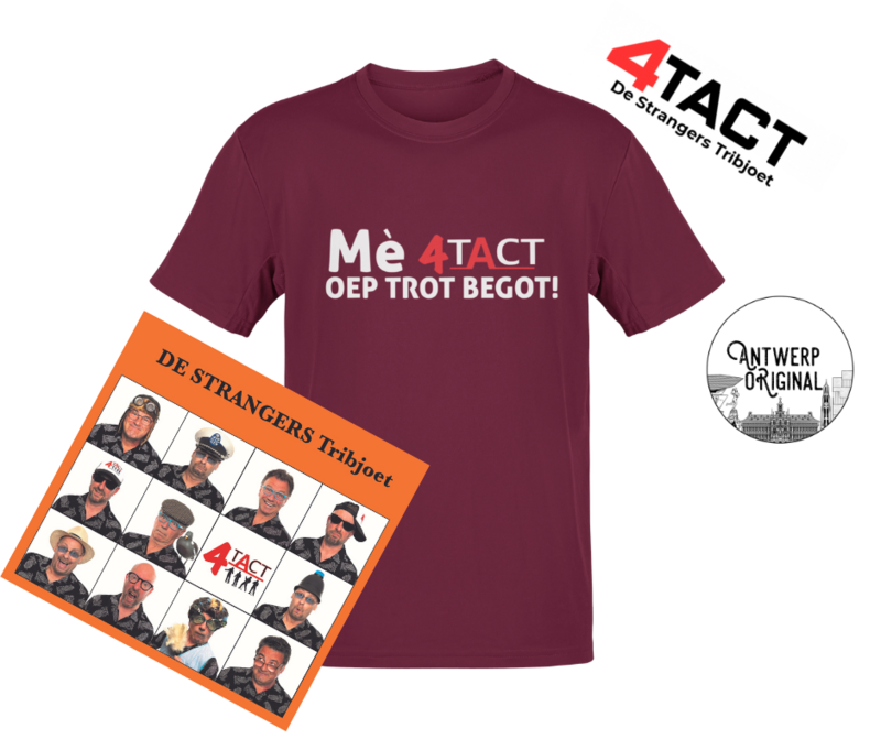 T shirt - Mè 4TACT oep trot begot!