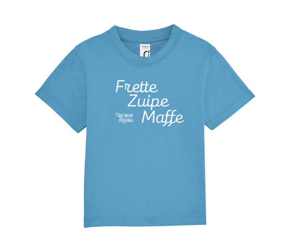 Baby Tshirt - Frette, Zuipe, Maffe