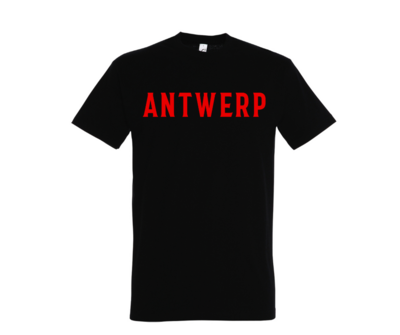 T shirt - ANTWERP, Kleureke: Zwart