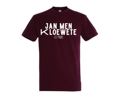 T shirt - Jan Men Kloewete