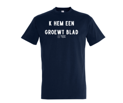 T shirt - Khem een groewt blad.