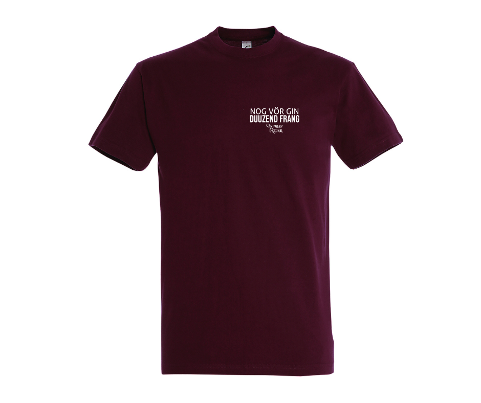 T shirt antwerpse tekst hotsell