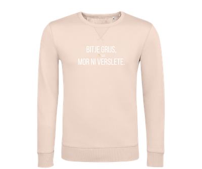Trui - Bitje Grijs, Mor Ni Verslete