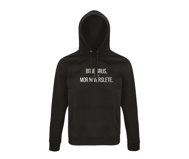 HOODIE - Bitje Grijs, Mor ni Verslete