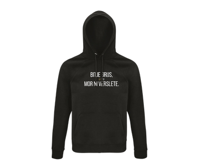 HOODIE - Bitje Grijs, Mor ni Verslete