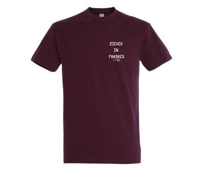 ZIEVER IN PAKSKES - T shirt