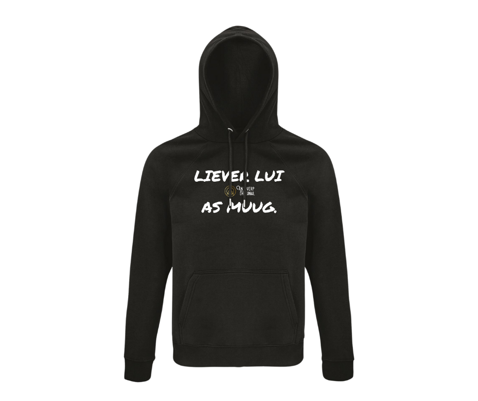 HOODIE - LIEVER LUI AS MUUG