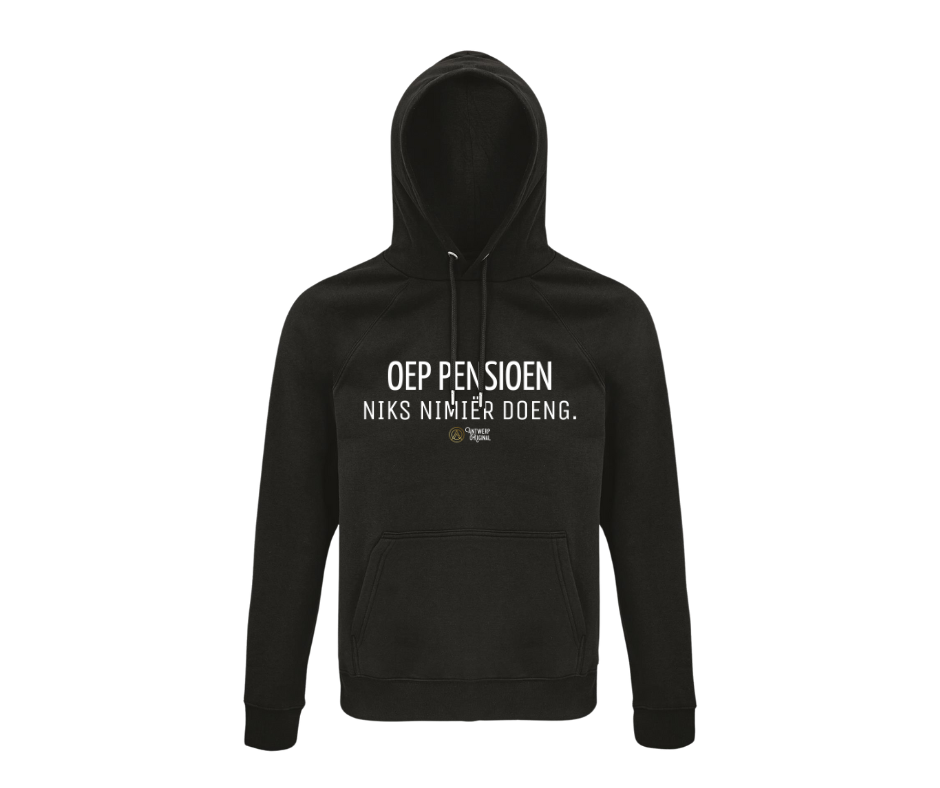 HOODIE - OEP PENSIOEN, NIKS NIMIER DOENG