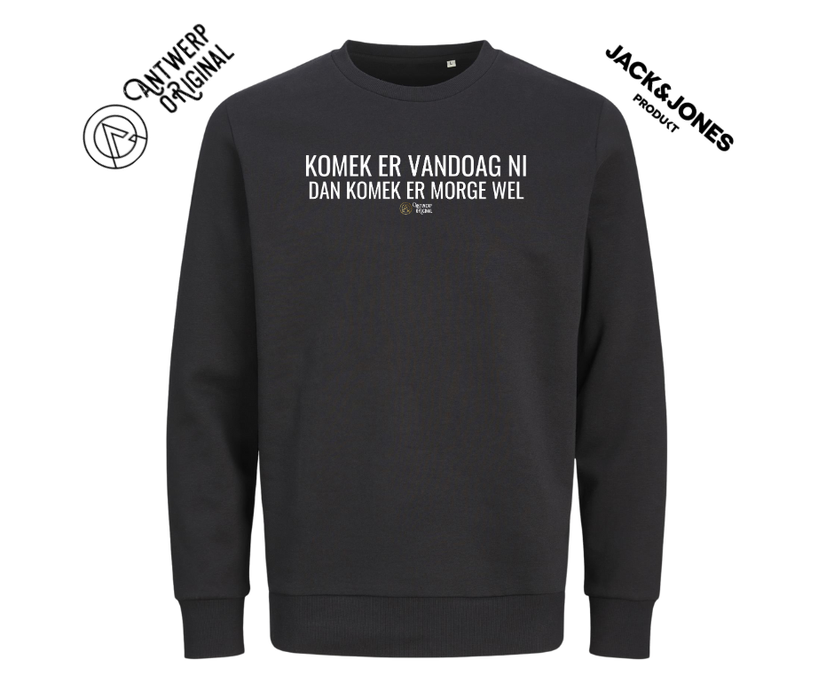 Trui - KOMEK ER VANDOAG NI DAN KOMEK ER MORGE WEL