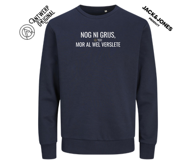 Trui - NOG NI GRIJS, MOR AL WEL VERSLETE