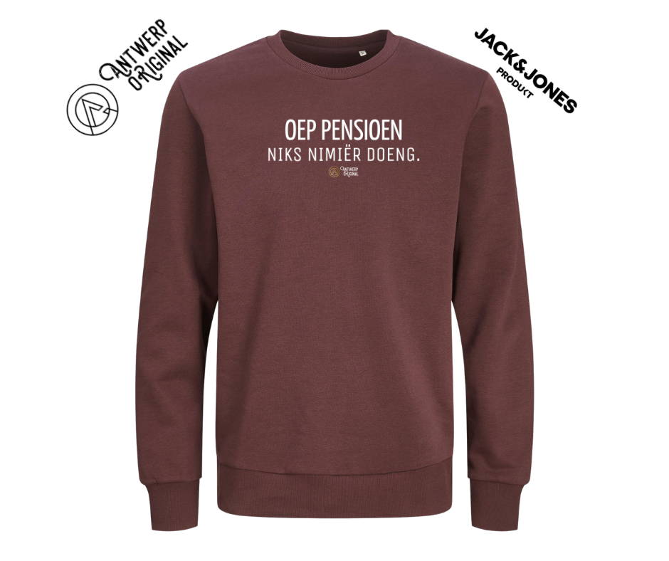 Trui - OEP PENSIOEN, NIKS NIMIER DOENG