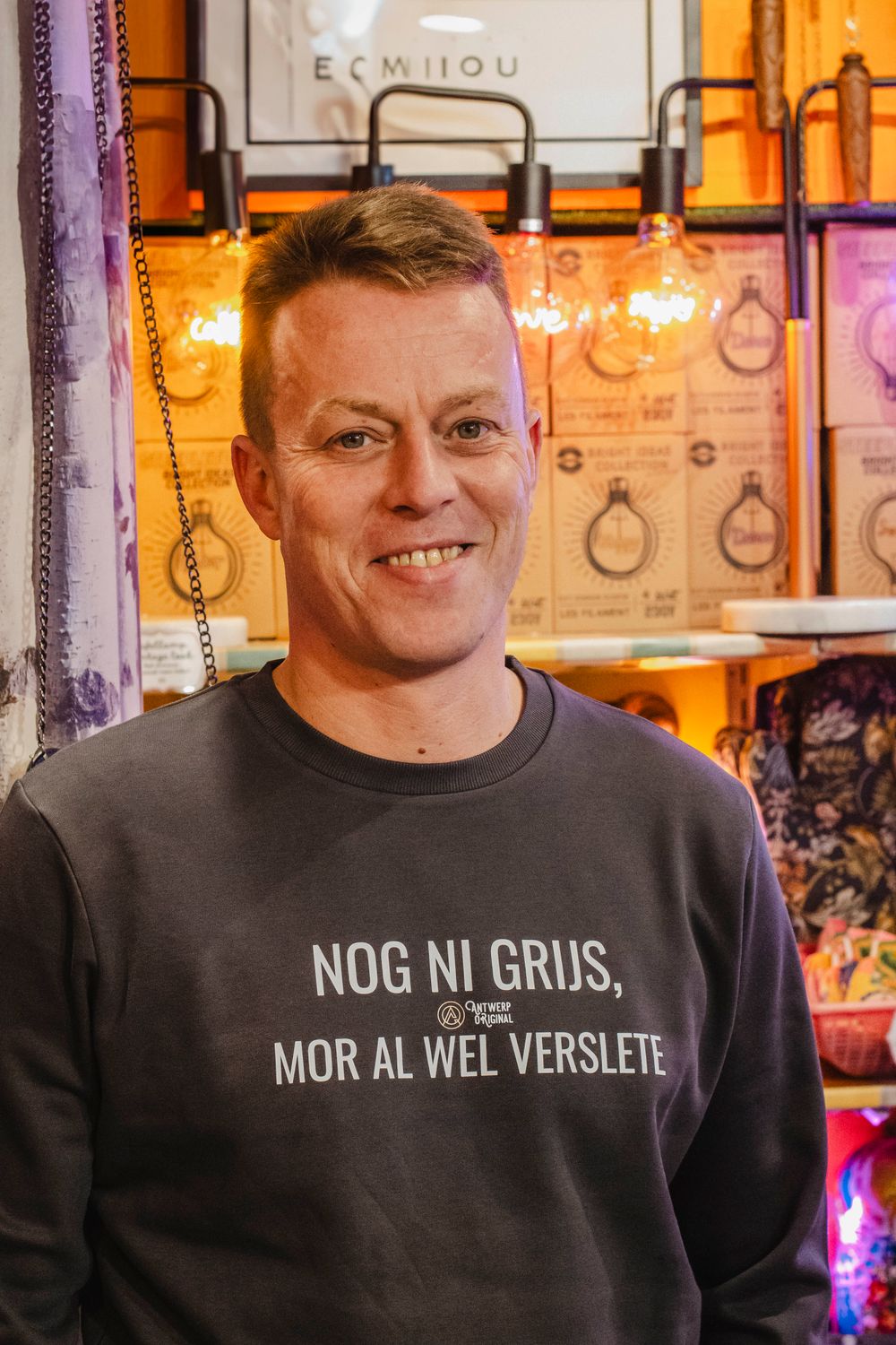 Trui - NOG NI GRIJS, MOR AL WEL VERSLETE